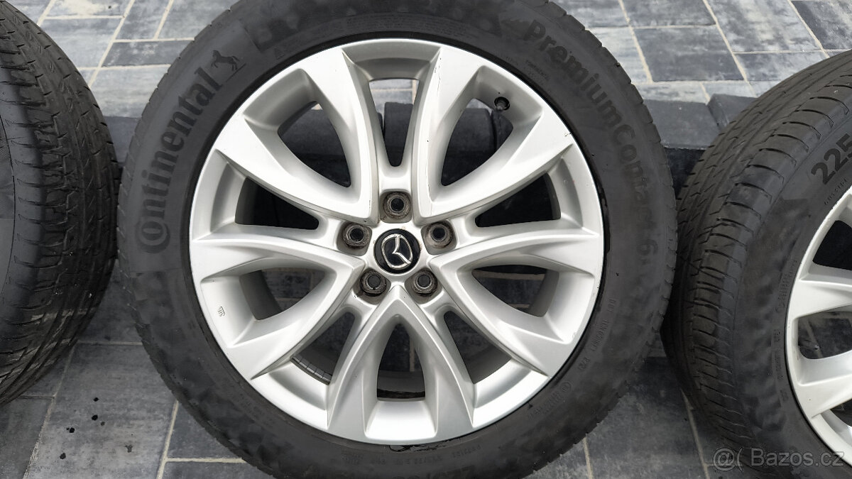 19 originál 5x114,3 MAZDA CX-4 CX-5 ☀️Continental 225/55 R19 - 3