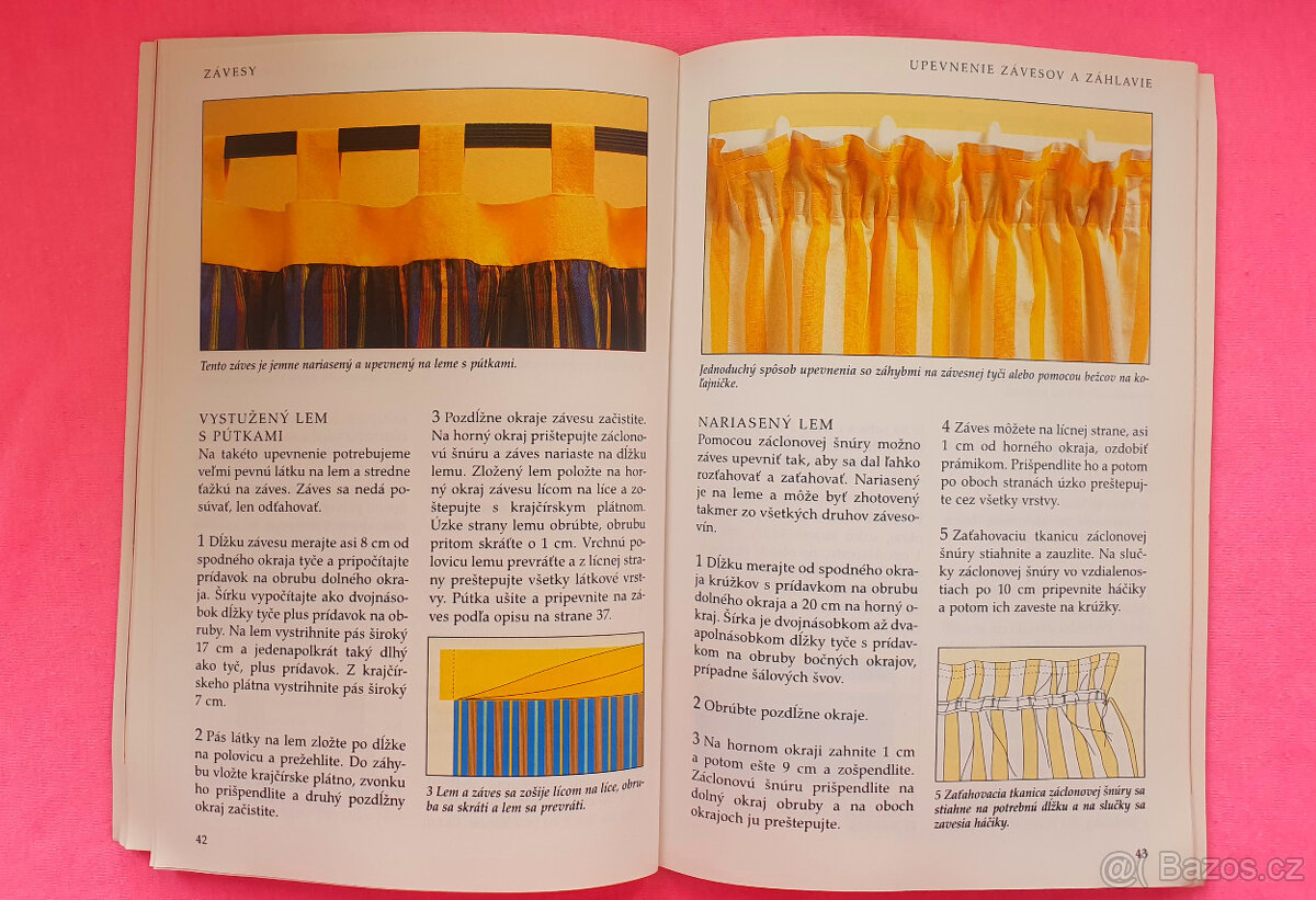 Závesy. Stříhání, šití, dekorace. - 3