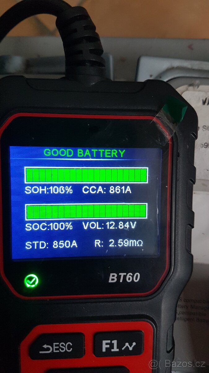 Autobaterie AGM G14 Varta silver 12V 95Ah 850A použitá - 3