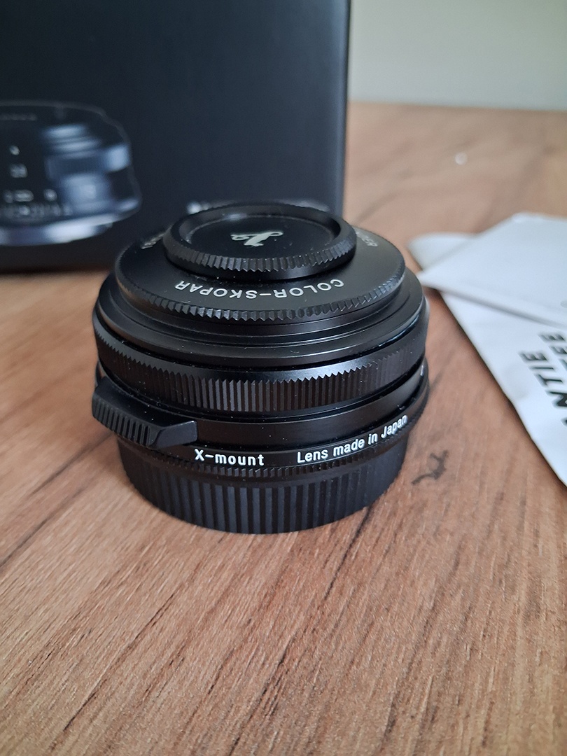 Voigtlander 18 F/2.8 Color Skopar Aspherical Fujifilm X blac - 3