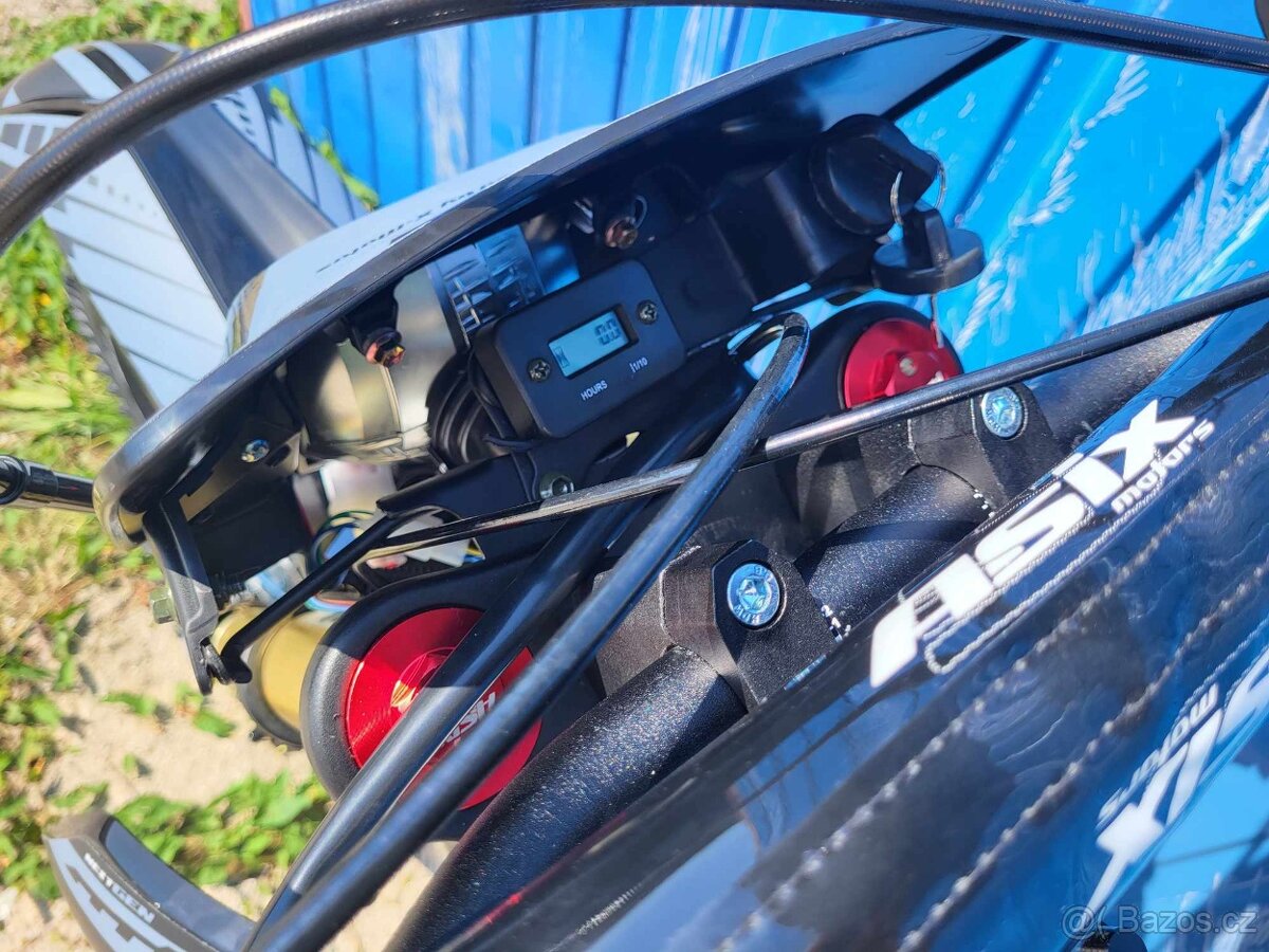 Pitbike ASIX XB-88 300ccm 21/18“ sivá