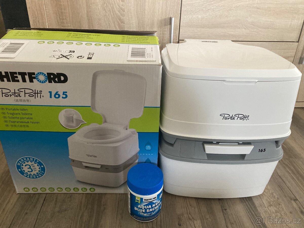Přenosné WC THETFORD PORTA POTTI QUBE 165 - 3