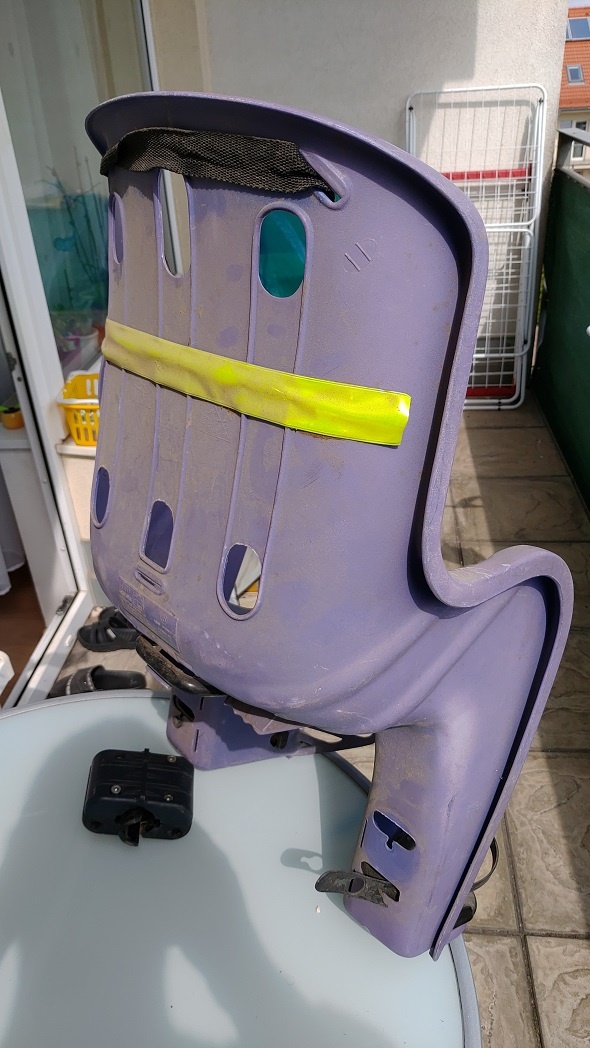 Dětská cyklosedačka na kolo, italská výroba, do 22 kg - 3