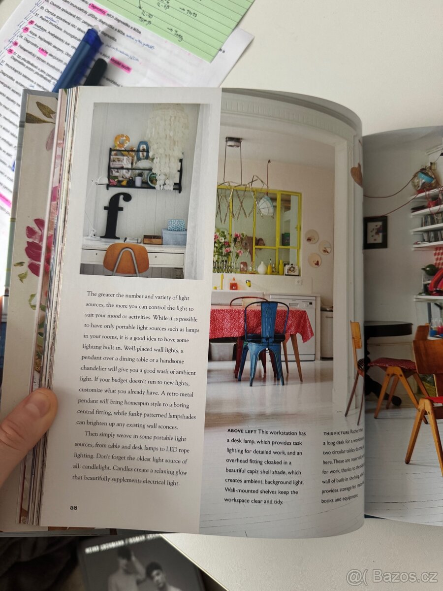 anglická kniha Homespun style - 3