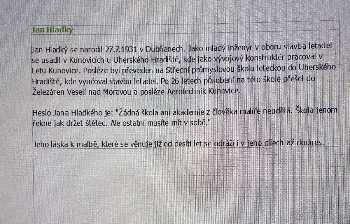 Obraz Jan Hladký - 3