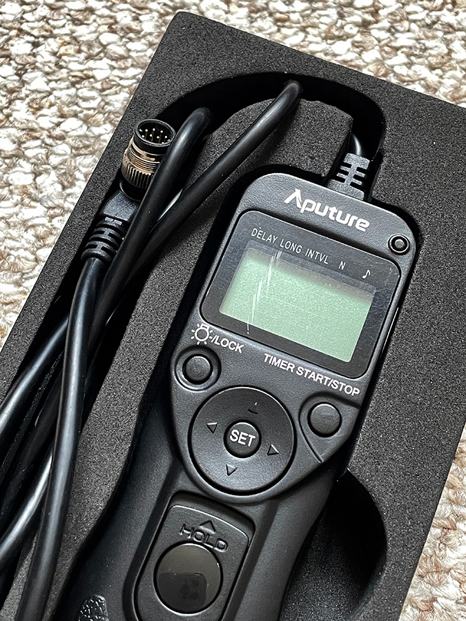 Časovač/timer/ovladač kabelový APUTURE AP-TR1N - 3