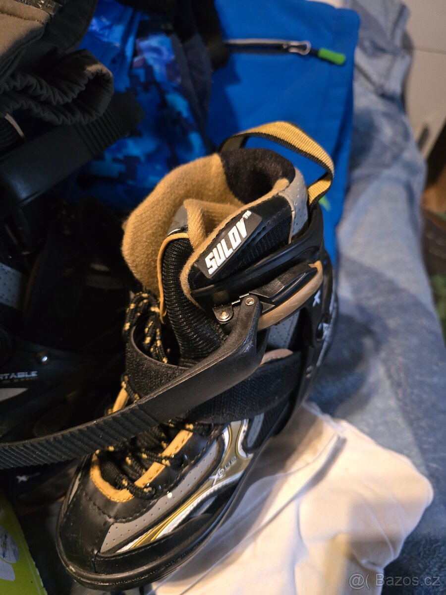 Prodam dětské brusle 31-34 Sulov - 3