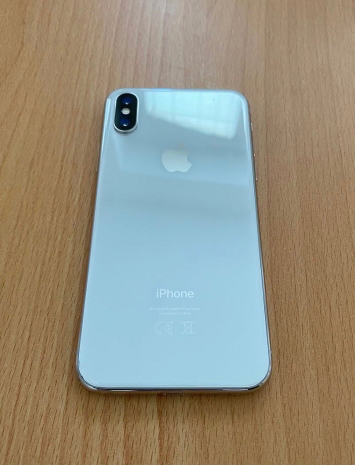 iPhone X Silver BATERIE 100% ZÁRUKA TOP - 3