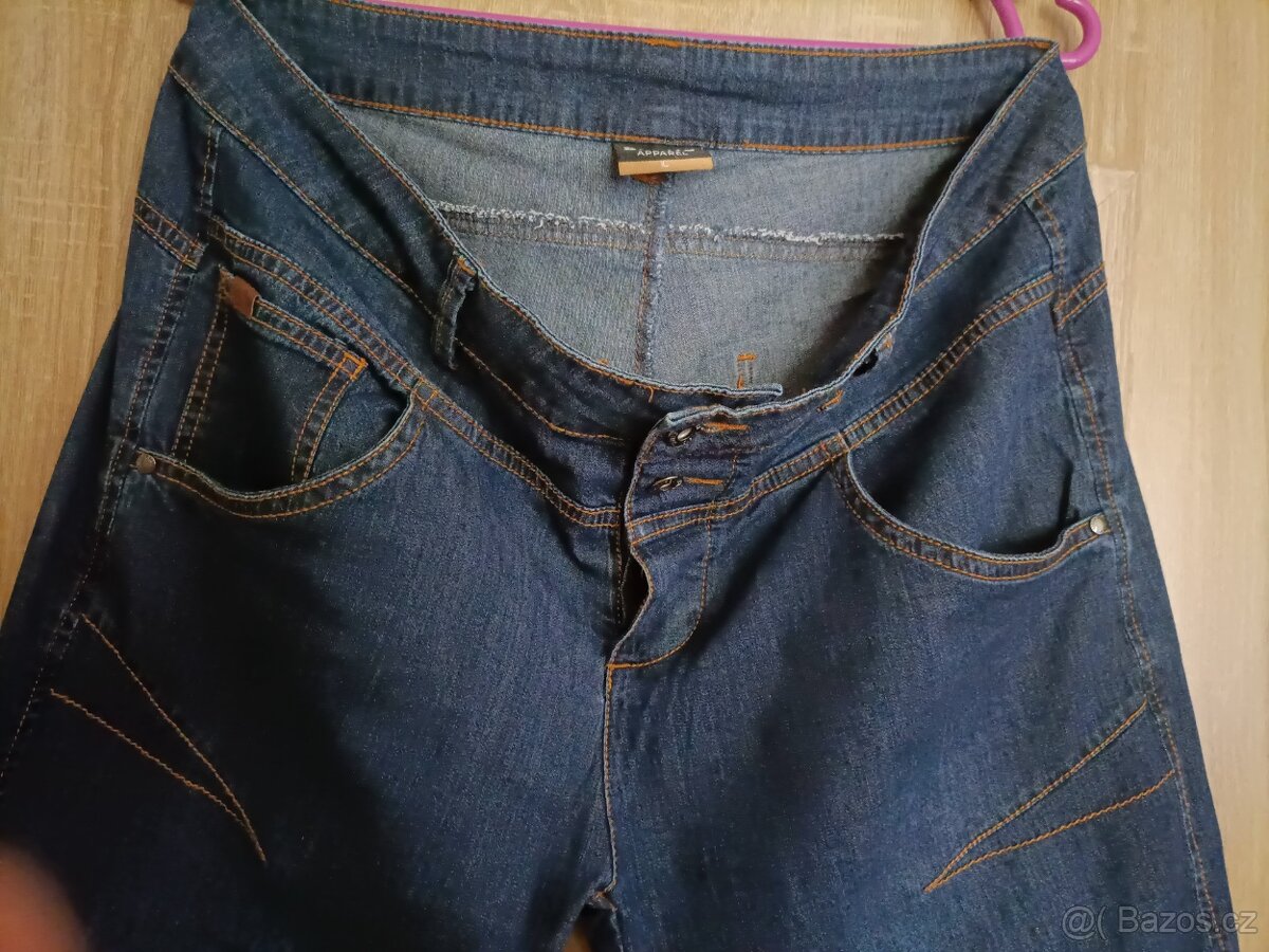 3/4 dámské kalhoty/džíny - 3