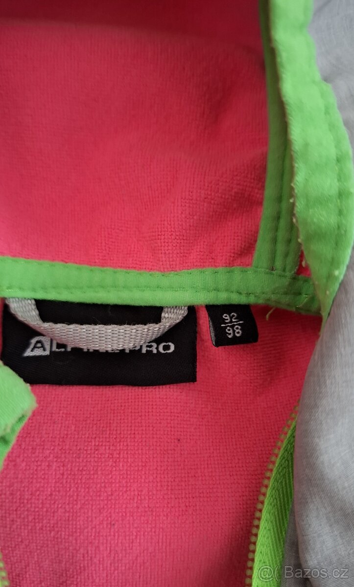 Dětská softshellova bunda Alpine Pro vel. 92/98 - 3