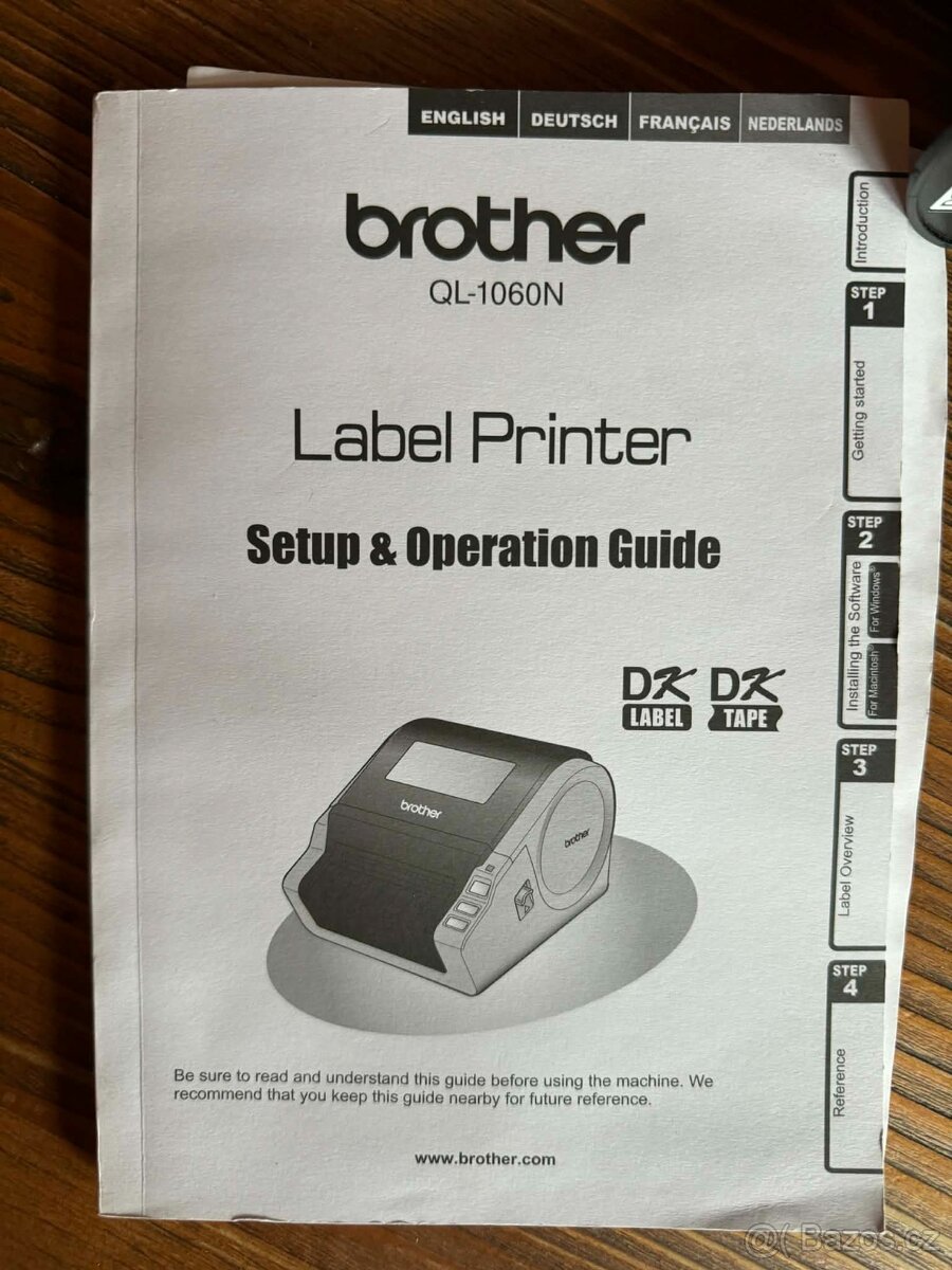Tiskárna štítků Brother QL-1060N stolní - 3