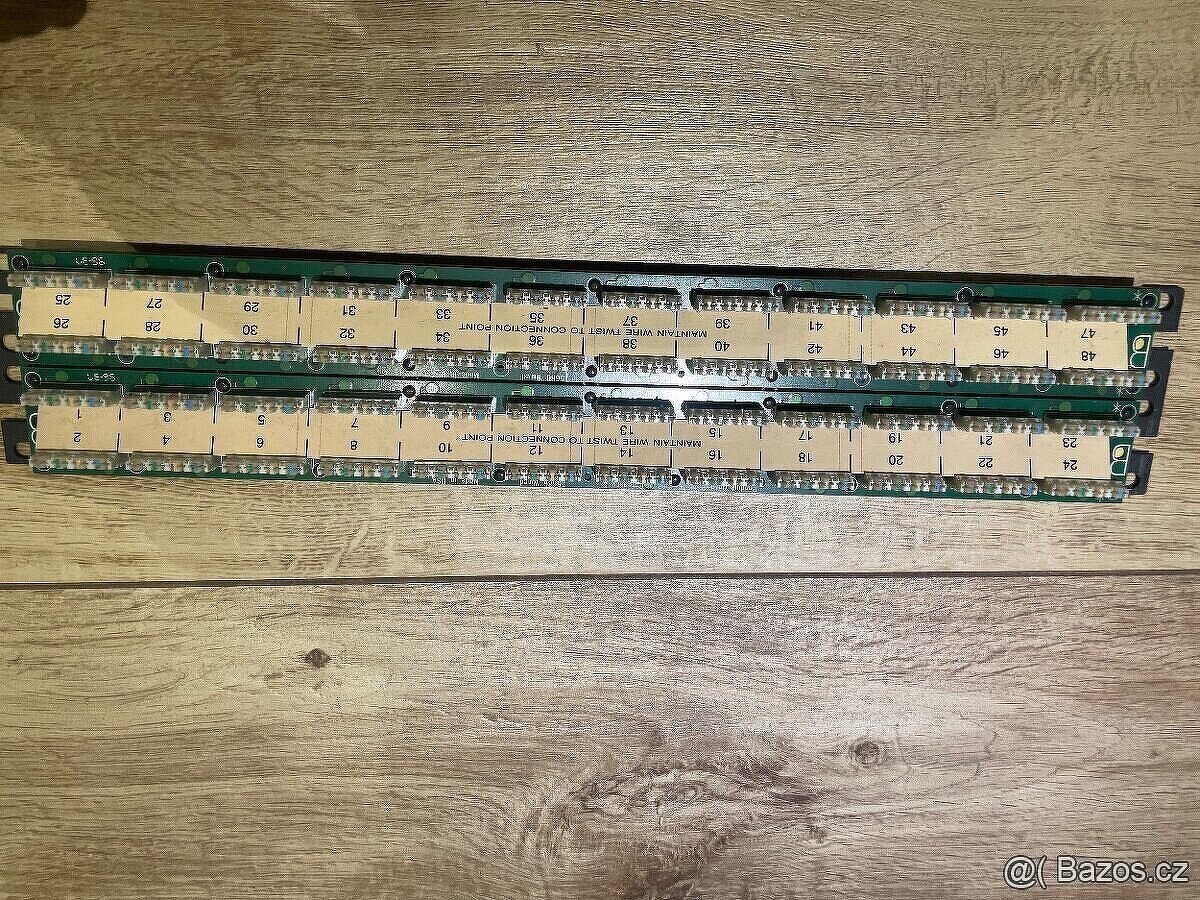 Panduit Data Patch Category 5e 48-Port Patch Panel T568B - 3