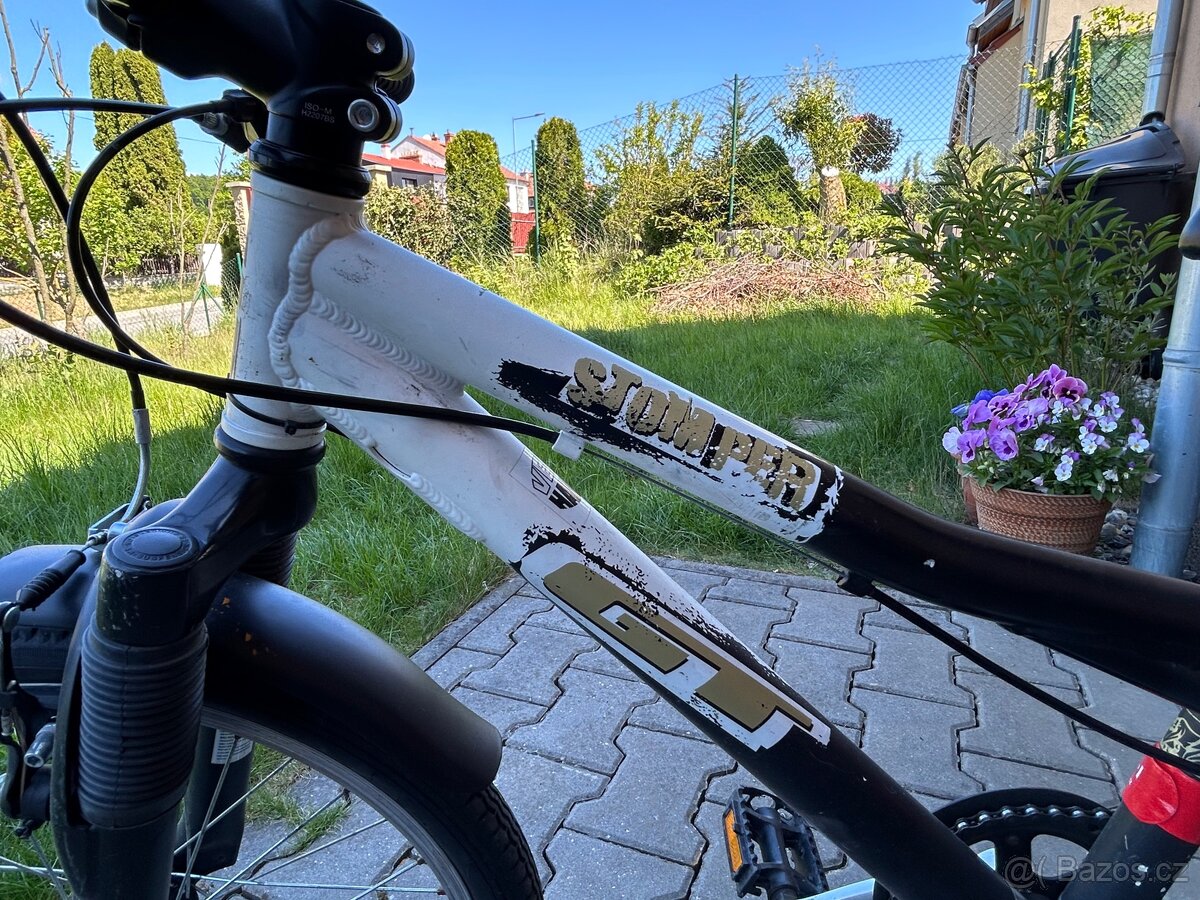 Dětské kolo 20 GT Stomper černobílé - 3