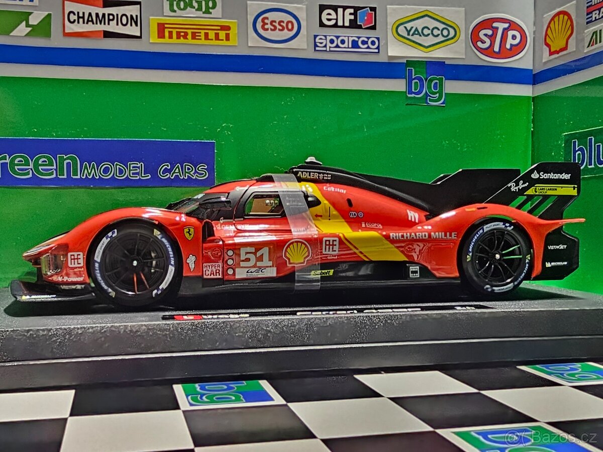 Ferrari 499P vítěz #50 24h LeMans 2024 - 3