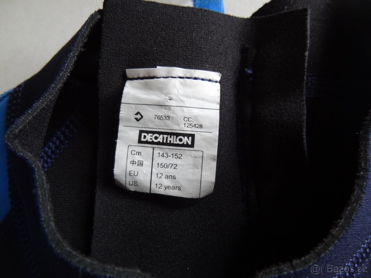 dětský krátký neopren Olaian vel. 146 - 3