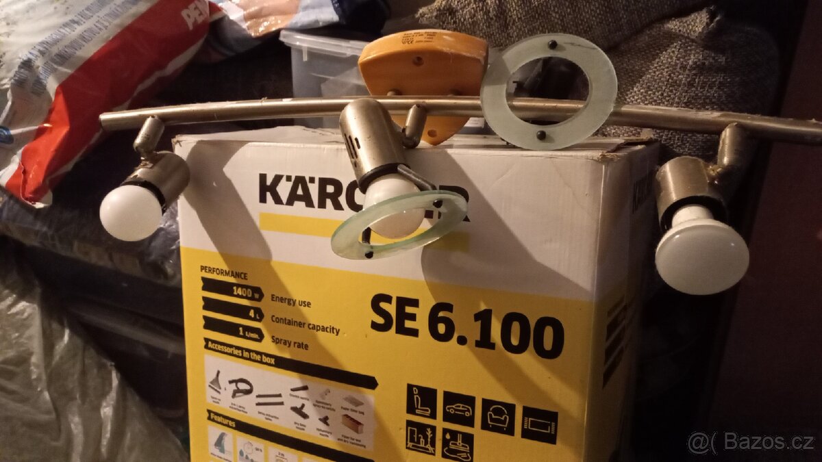 2 x Stropní světla, lustry, novýLED žárovky komplet za vše. - 3