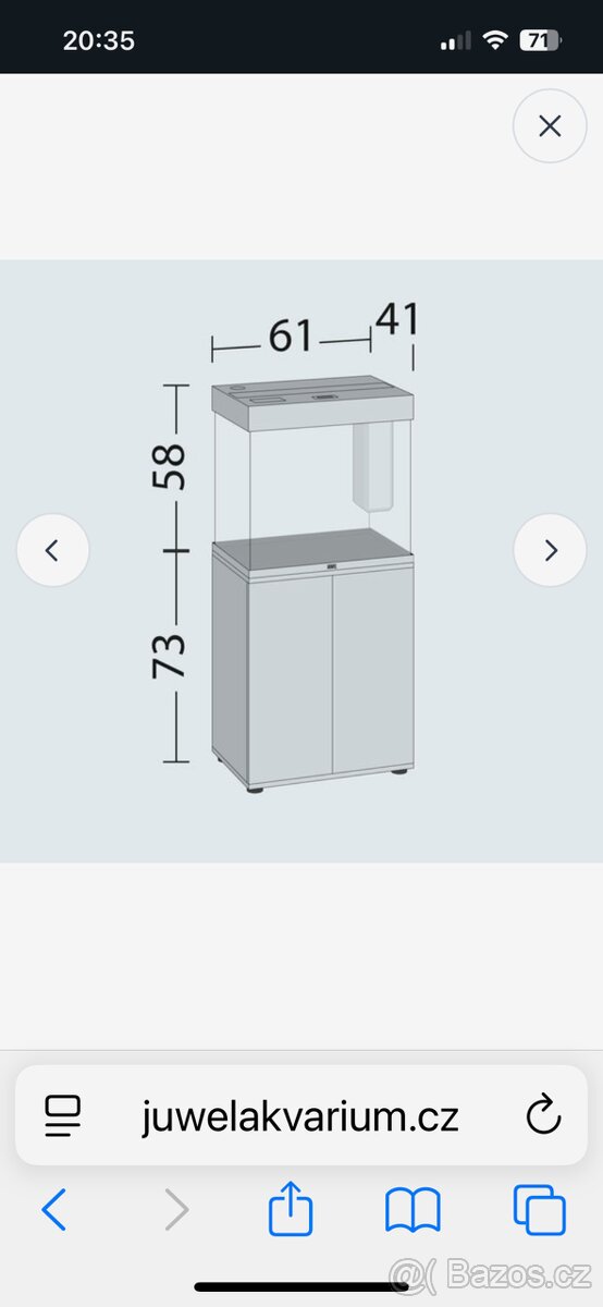 Akvarium Juwel Lido 120 bílé - 3