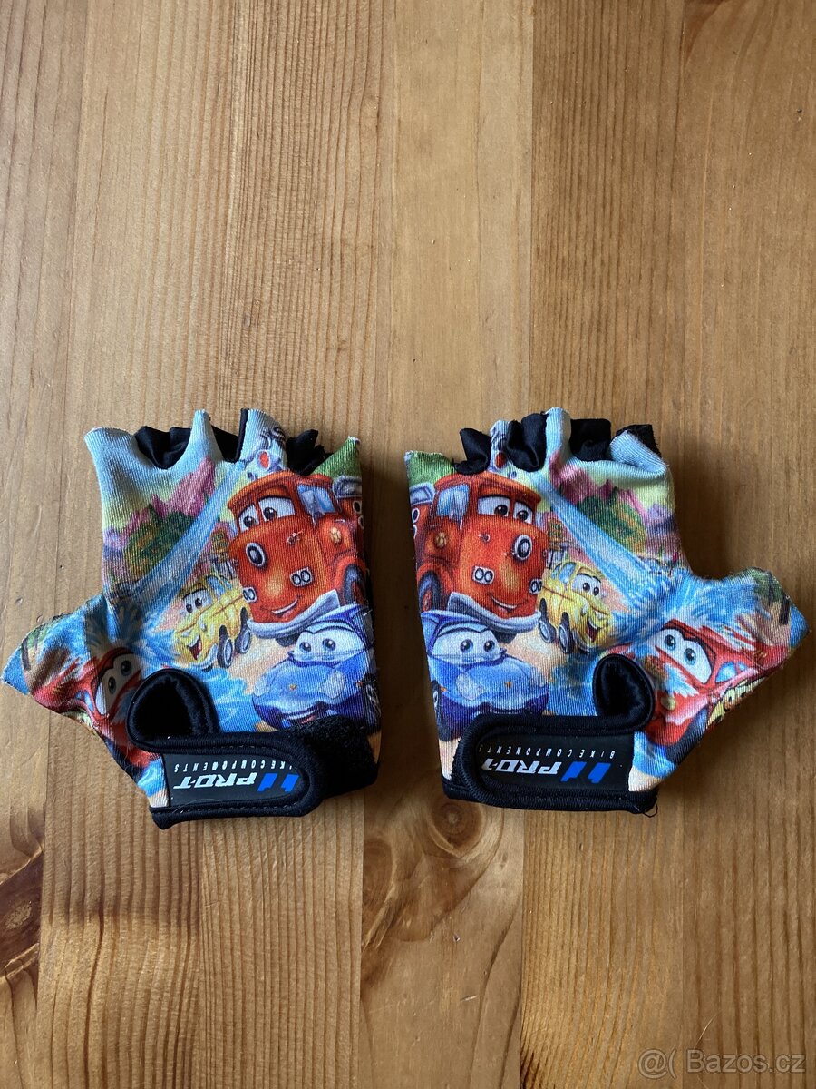 Cyklistická vesta a rukavice - 3