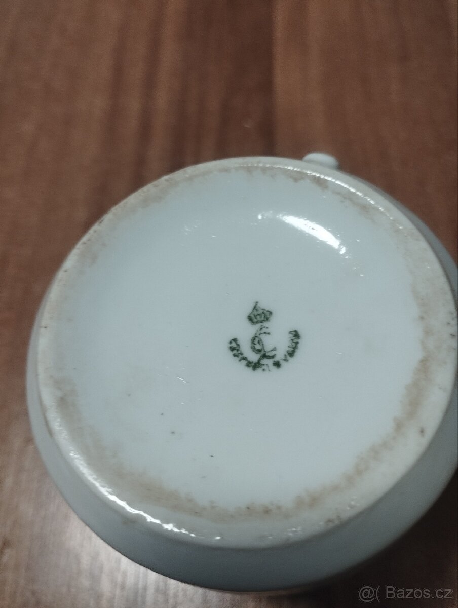 Starý sběratelský dětský hrneček - 3