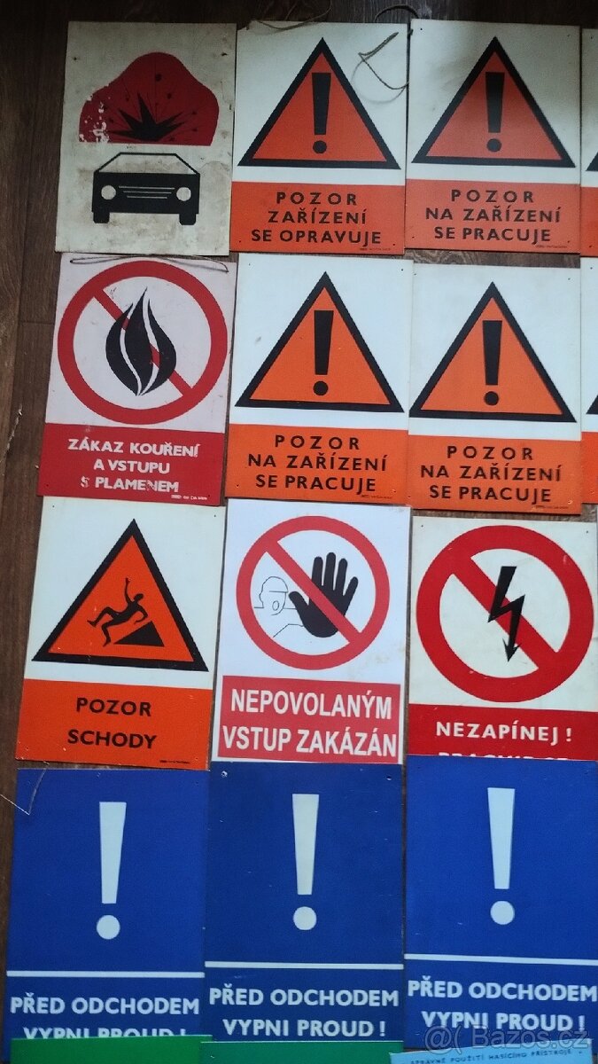 Bezpečnostní cedule - 3