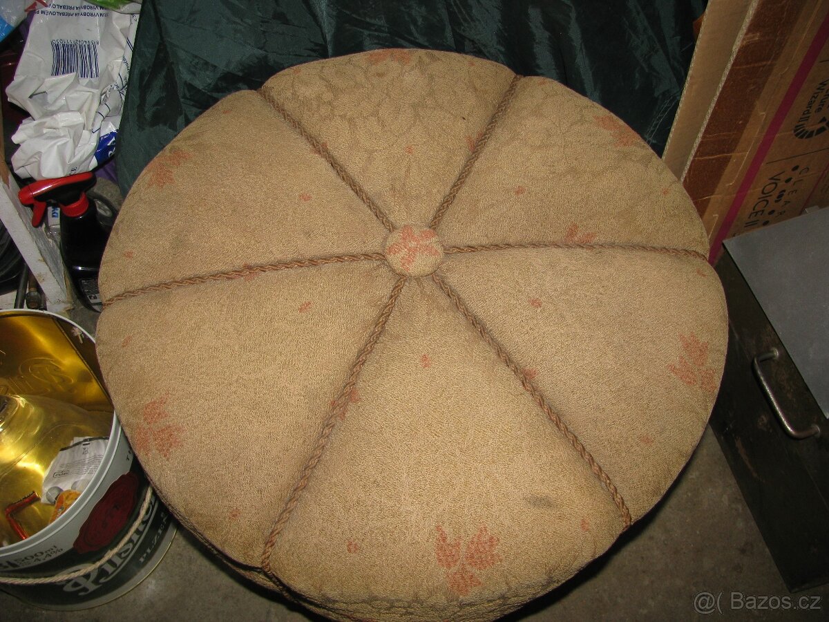 starožitný taburet Halabala - 3