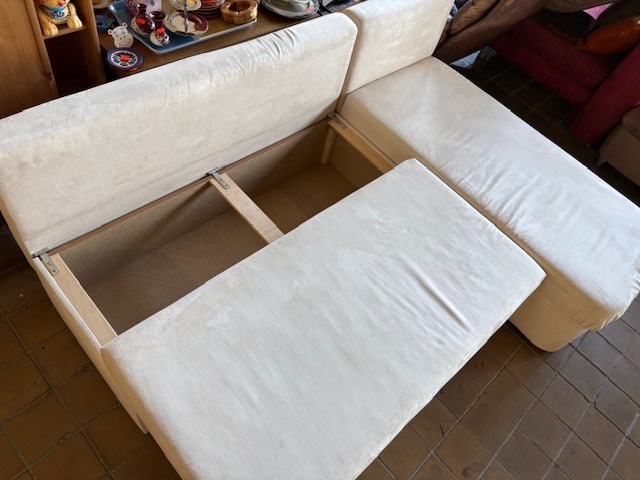 sedačka rohová rozkládací malá - 3