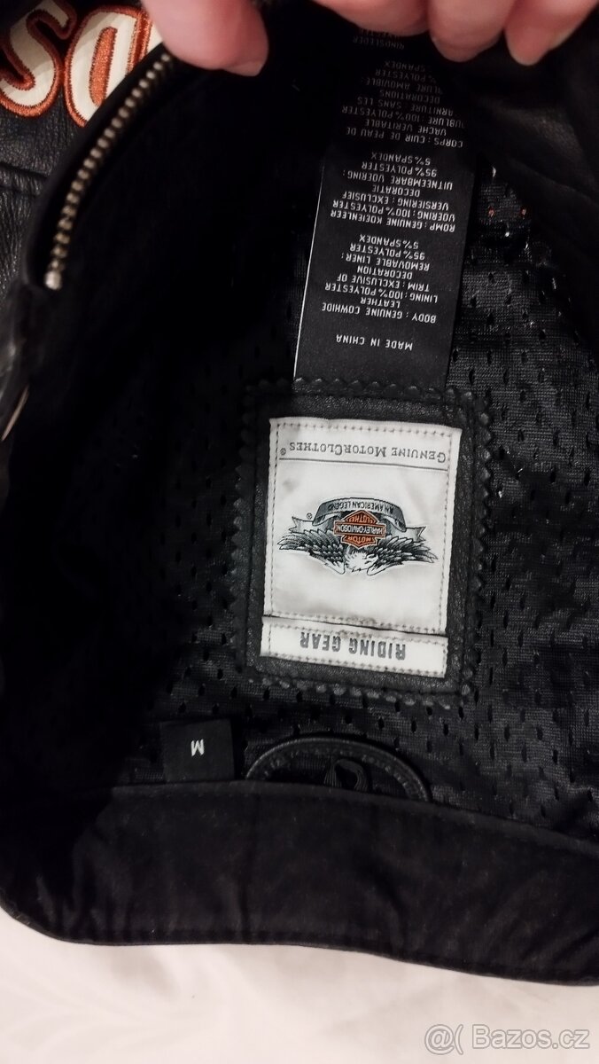Harley Davidson kožená bunda dámská - 3