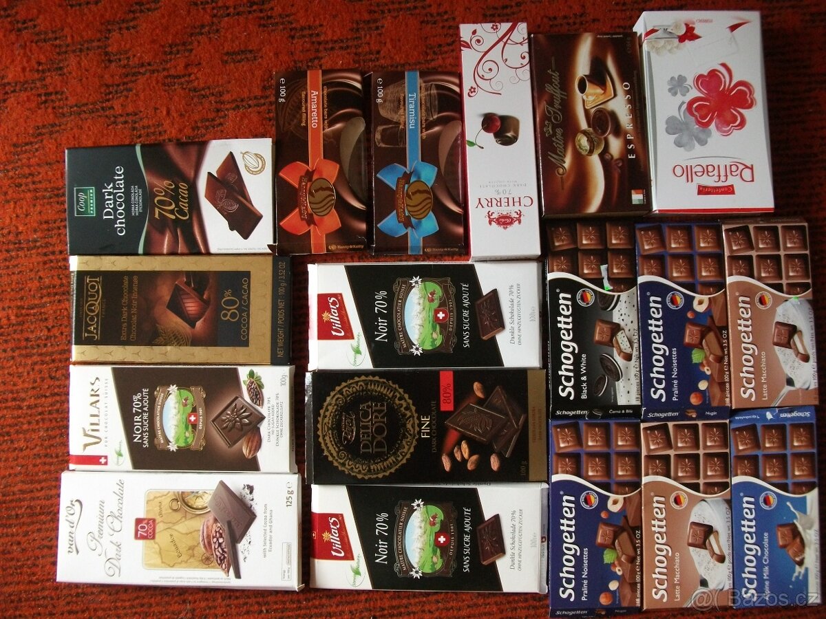 Obaly od čokolád - 3