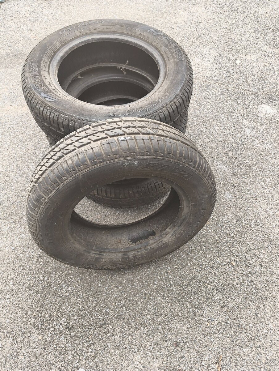 4 x pneu 175/70 R 14 letní - 3