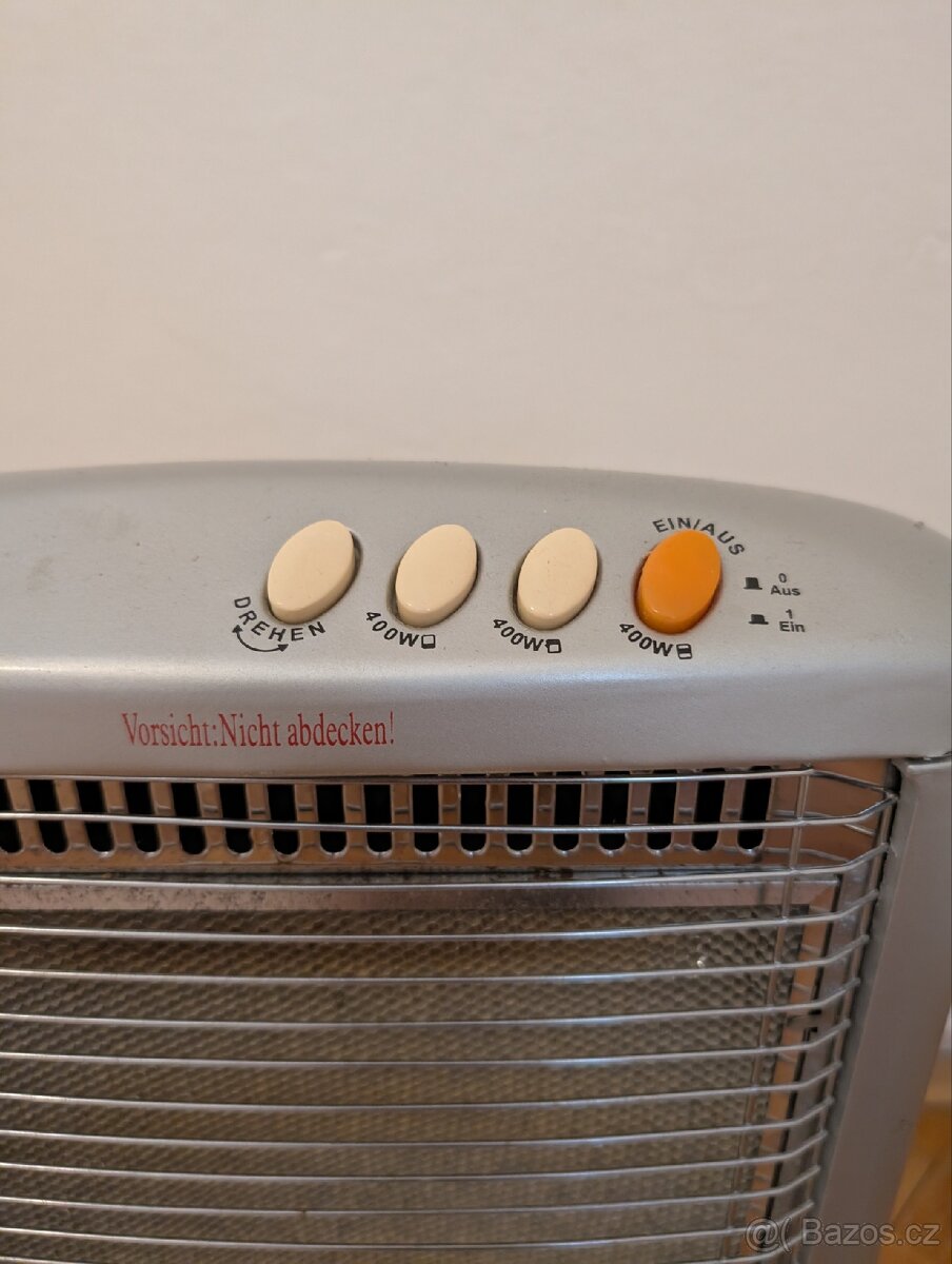 Halogenový přímotop Elta - 3