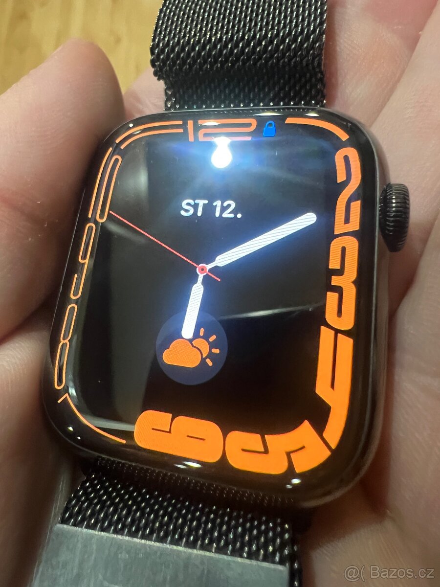 Apple Watch 7 Cellular 45mm stainless - 3