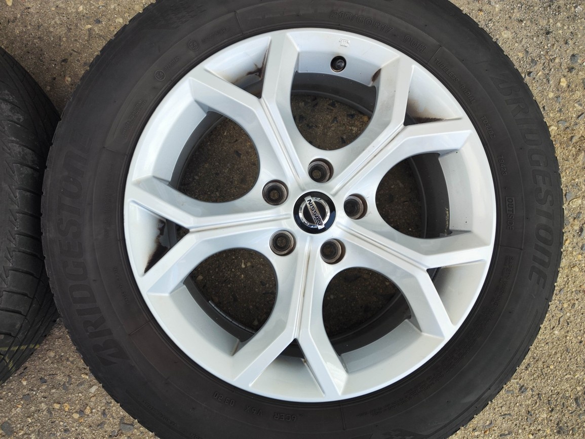 17"letní alu sada 5x114 origo Nissan Juke 2 Qashqai X-Trail - 3