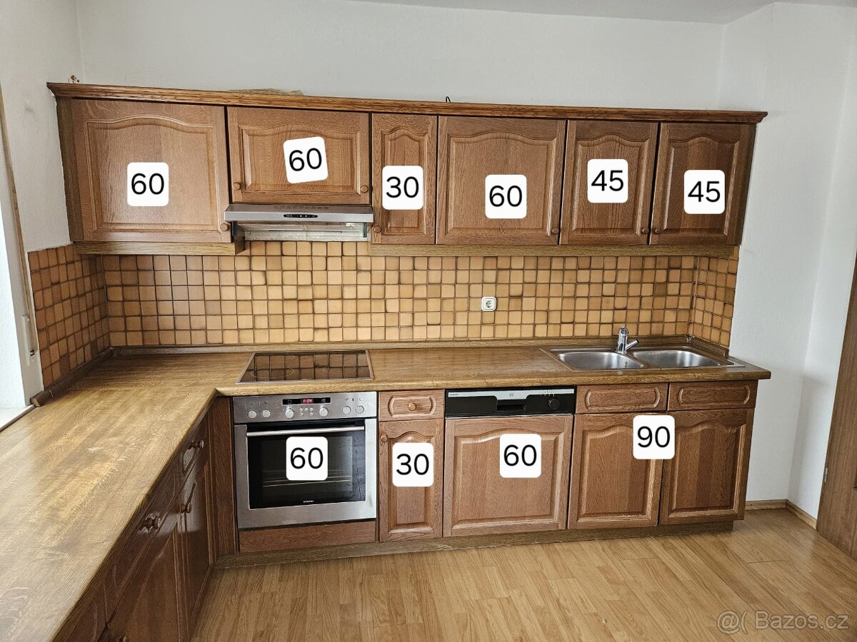 Masivní kuchyňská linka z Německa se spotřebiči - 3