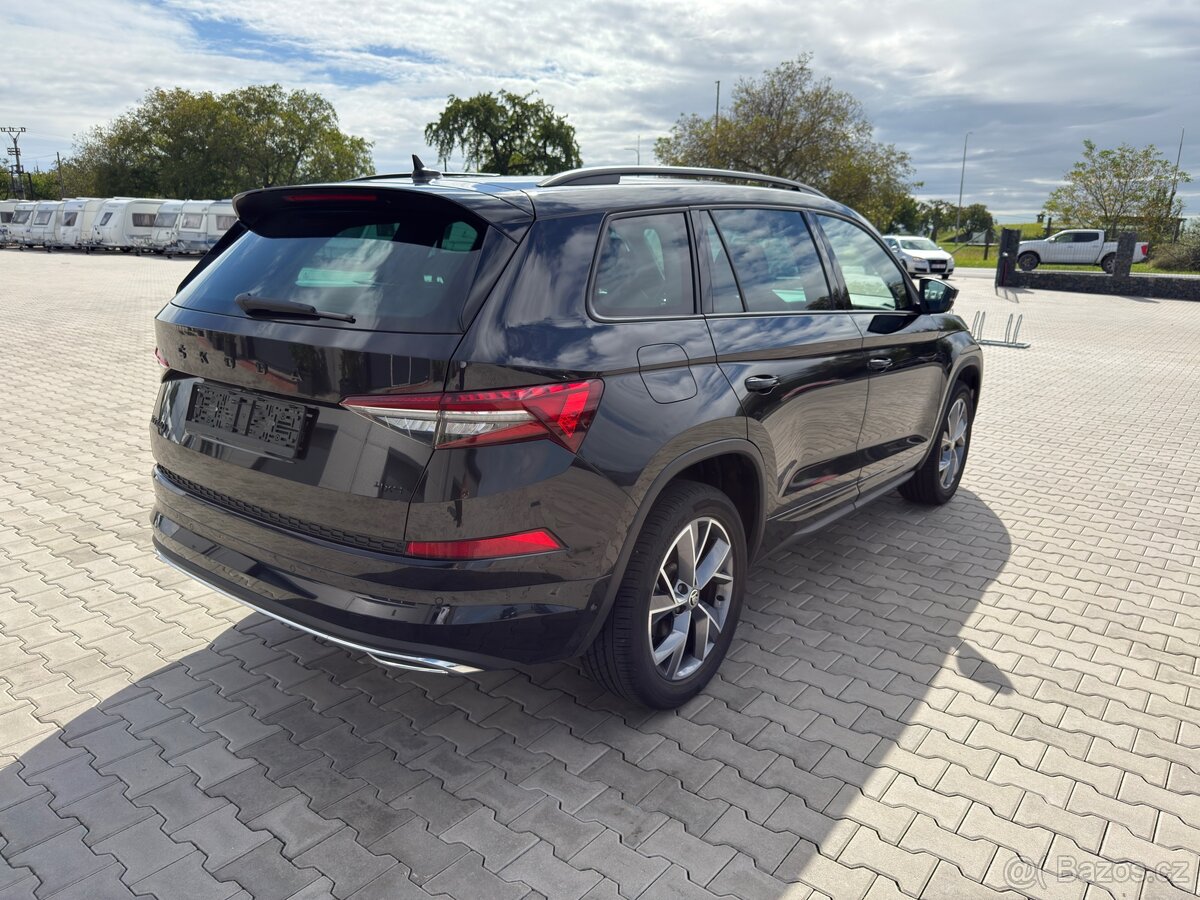 Škoda Kodiaq Sportline 4x4 2022 2.0TDi 147kw Tažné Panorama - 3
