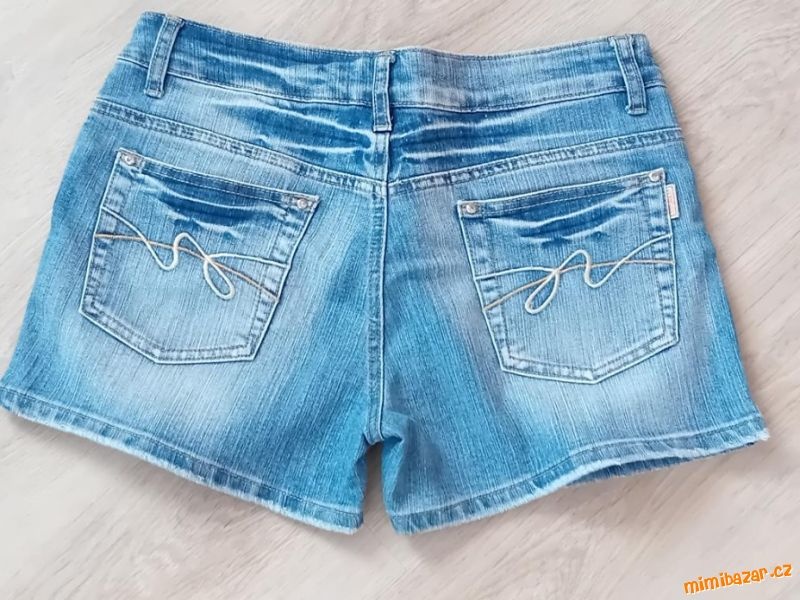 LETNÍ DŽÍNOVÉ KRAŤASY - vel.M/L / zn.Green - 3