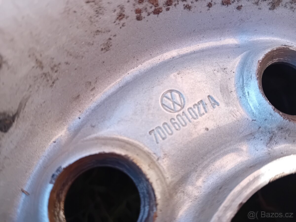 Plechové disky WV T4 6Jx15H2 - 3