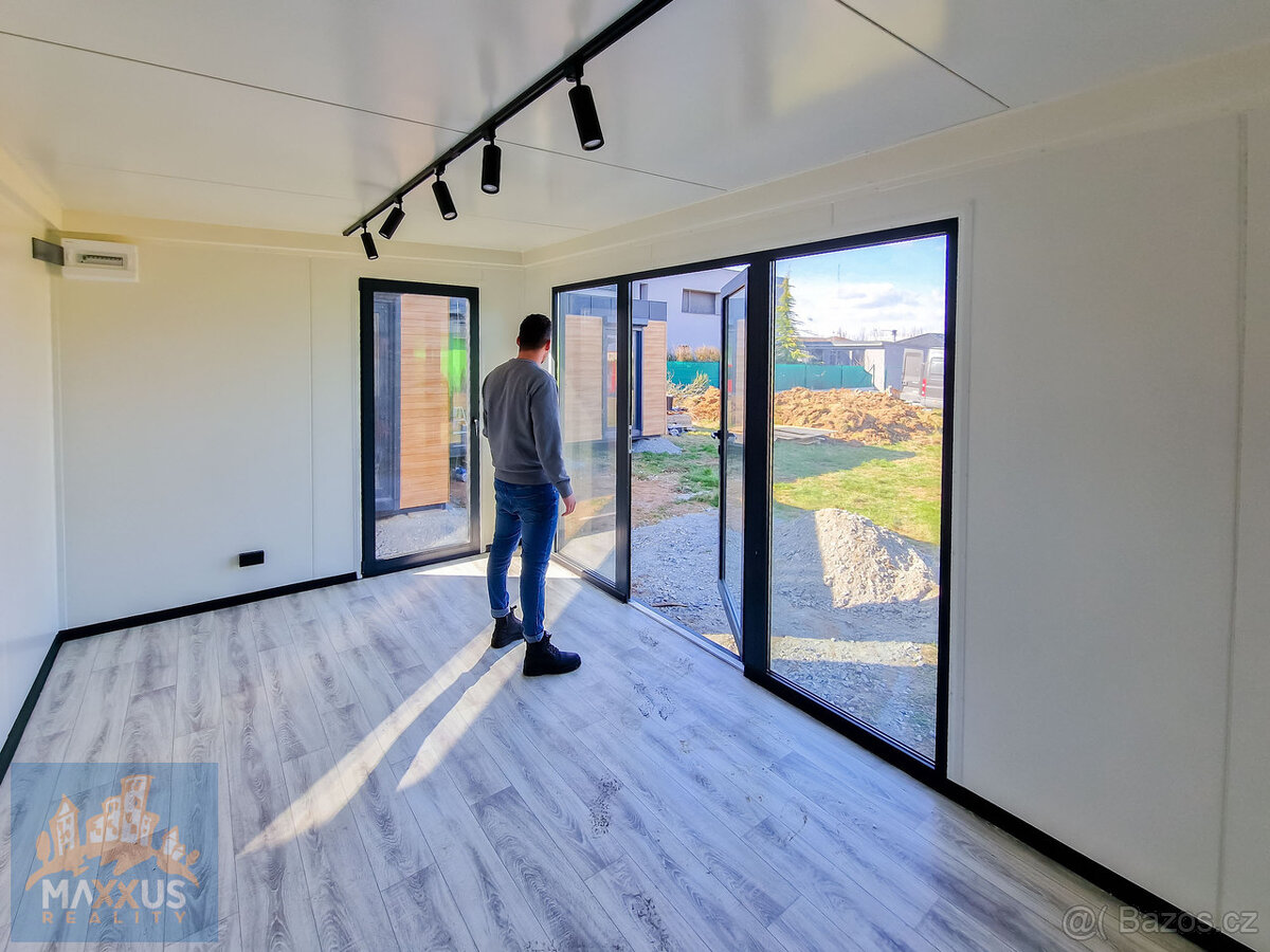Modulový prefabrikovaný zateplený víceúčelový domek - 3