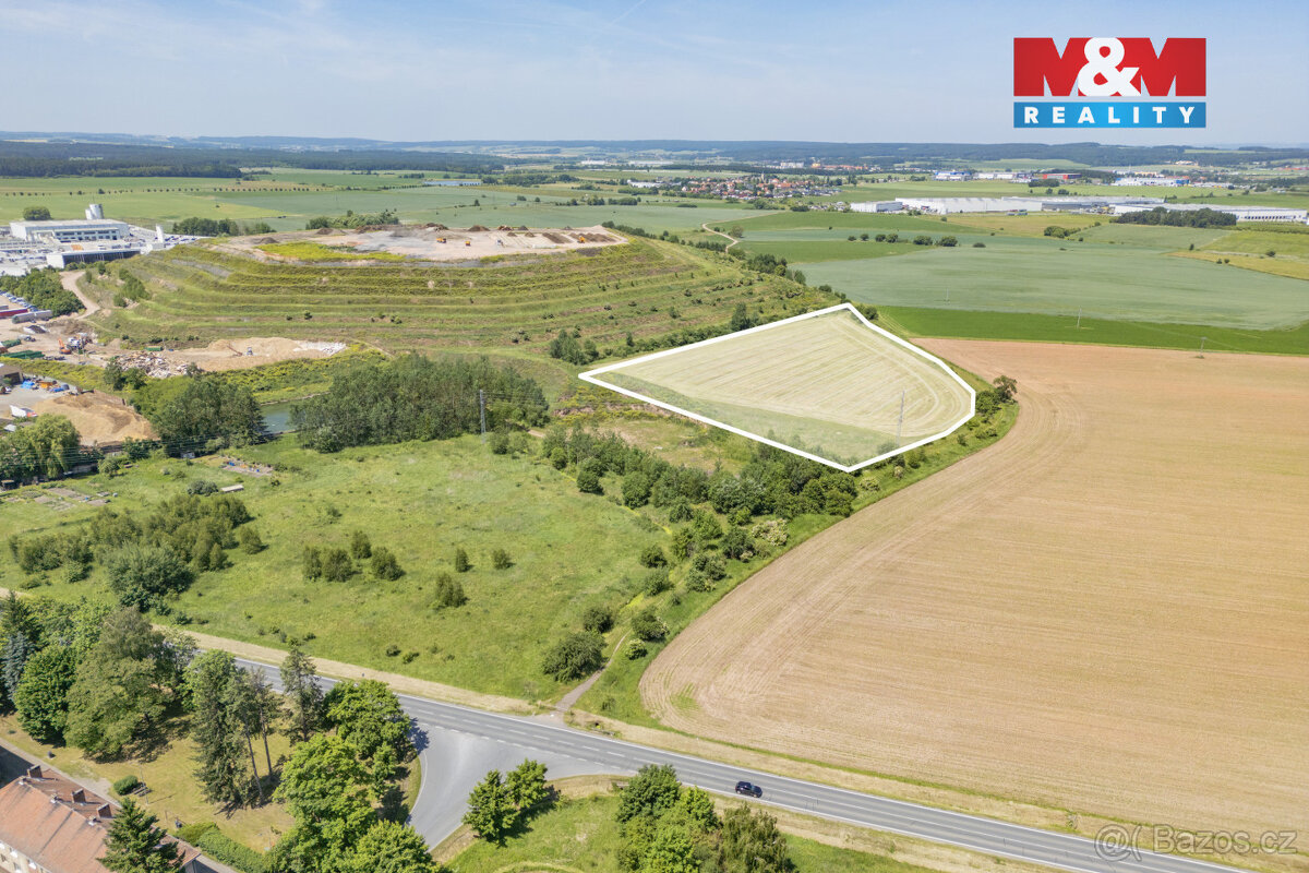 Prodej komerčního pozemku, 29452 m², Zbůch - 3