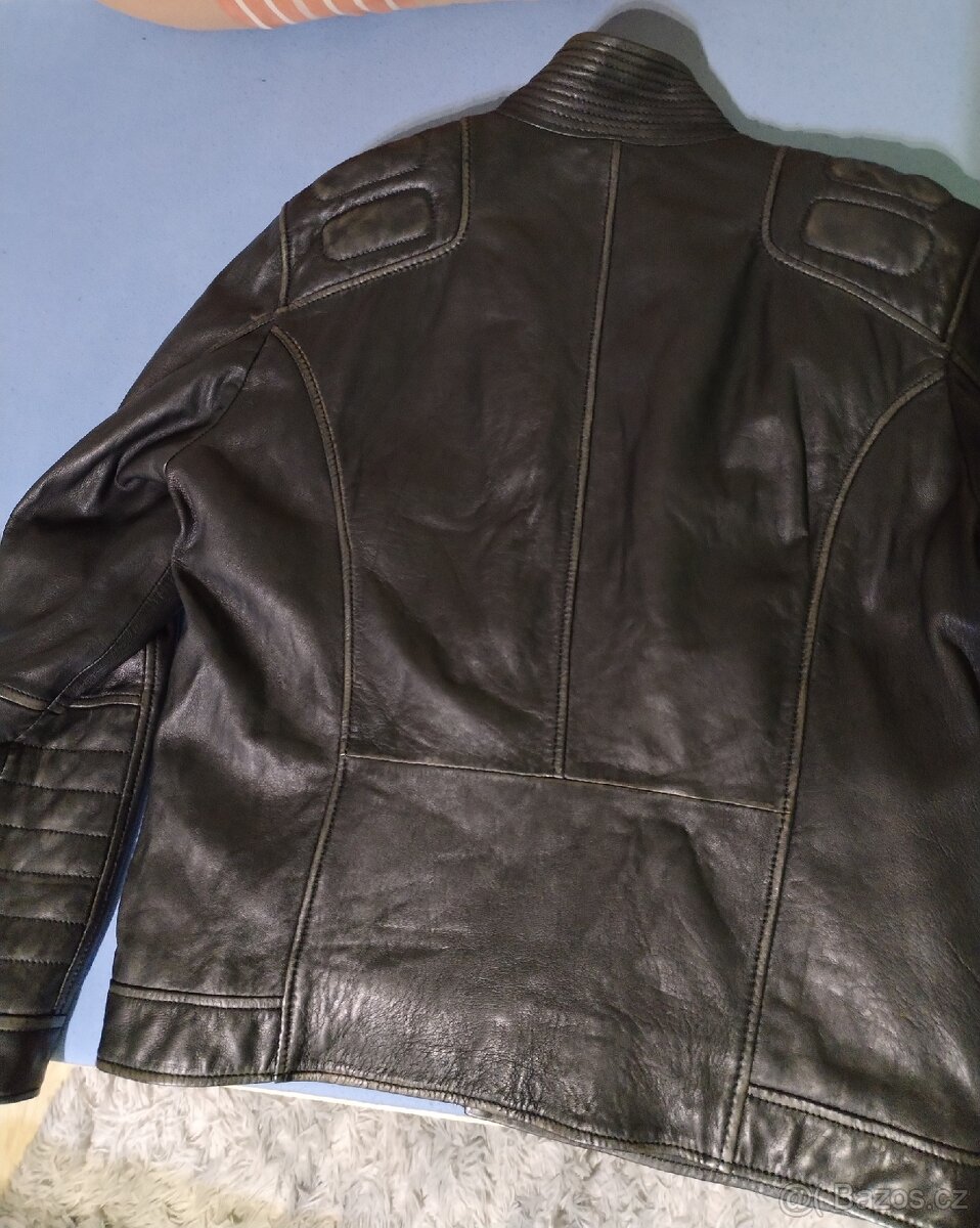 Kožená pánská bunda - 3