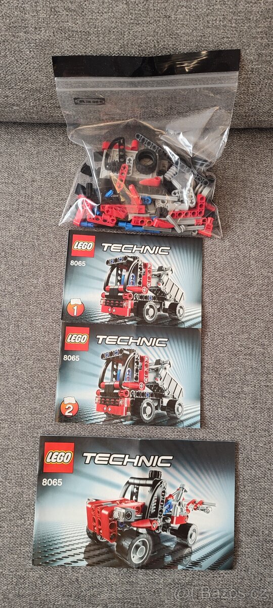 LEGO Technic 8065 – MINI NÁKLAĎÁK S KONTEJNEREM - 3