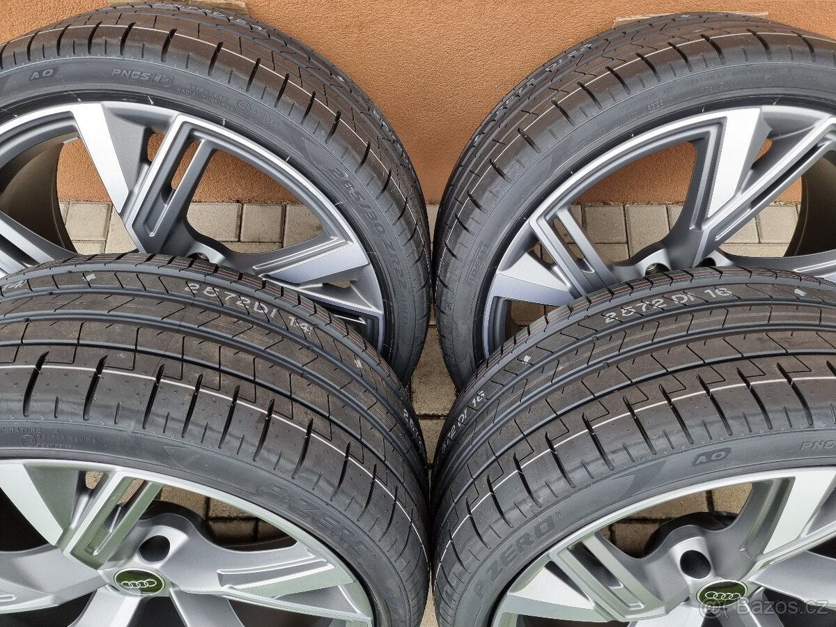 22″ 5×112 AUDI RS6 / RS7 + 285/30R22 PIRELLI letné NEW - 3