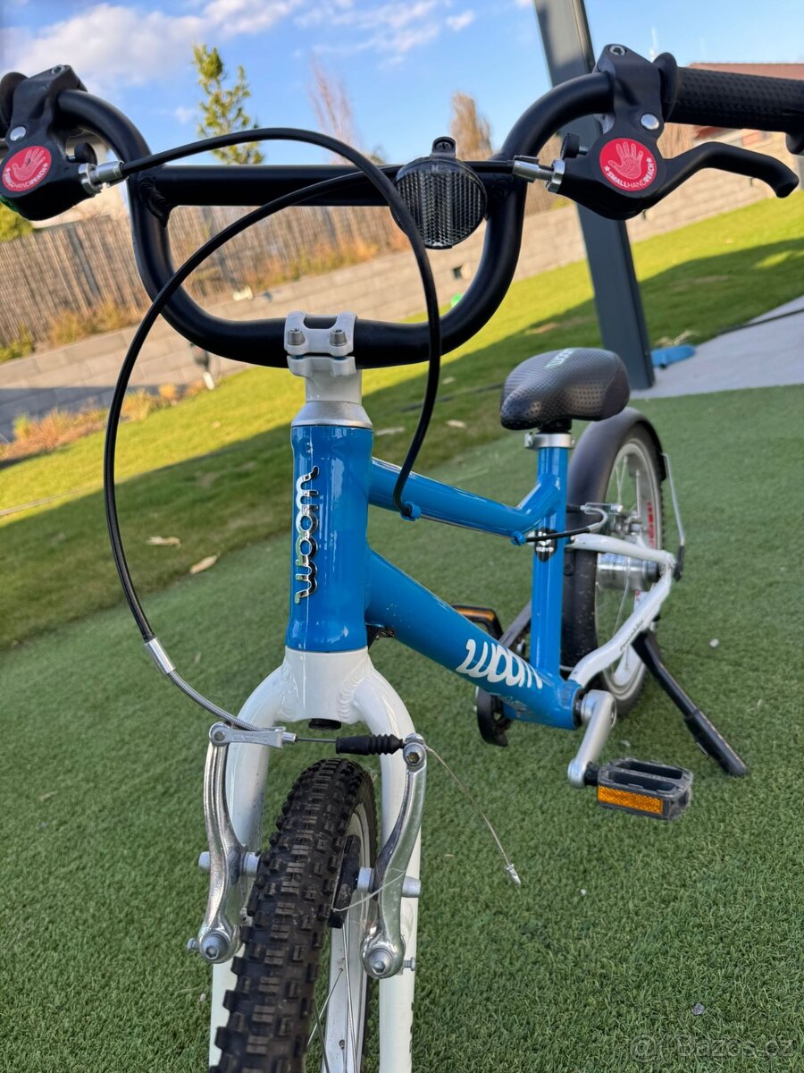 WOOM 3 Automagic 16" modrá + stojánek - 3