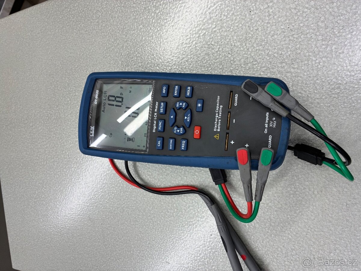 PRODÁM - RLC měřič CEM DT-9935, NOVÝ - 3