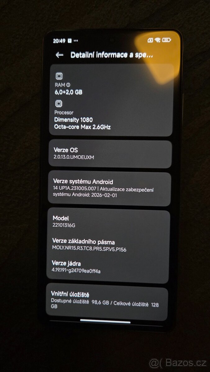 Xiaomi Redmi Note 12 5G 6GB/128GB - 3