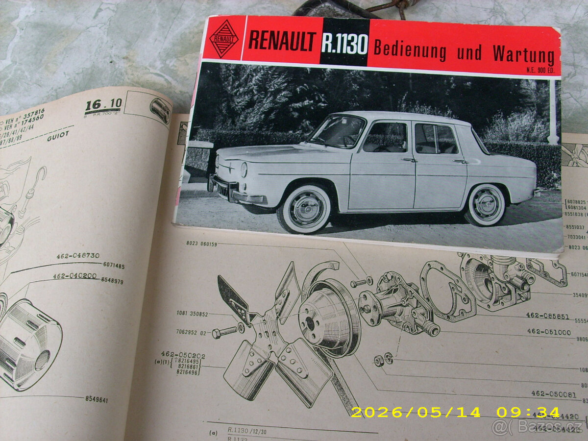 Na Renaulta R8 Katalog + návod - 3