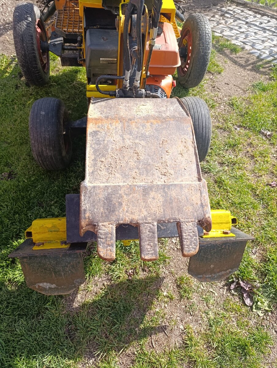 Minibagr mikrorypadlo dh0115 - 3