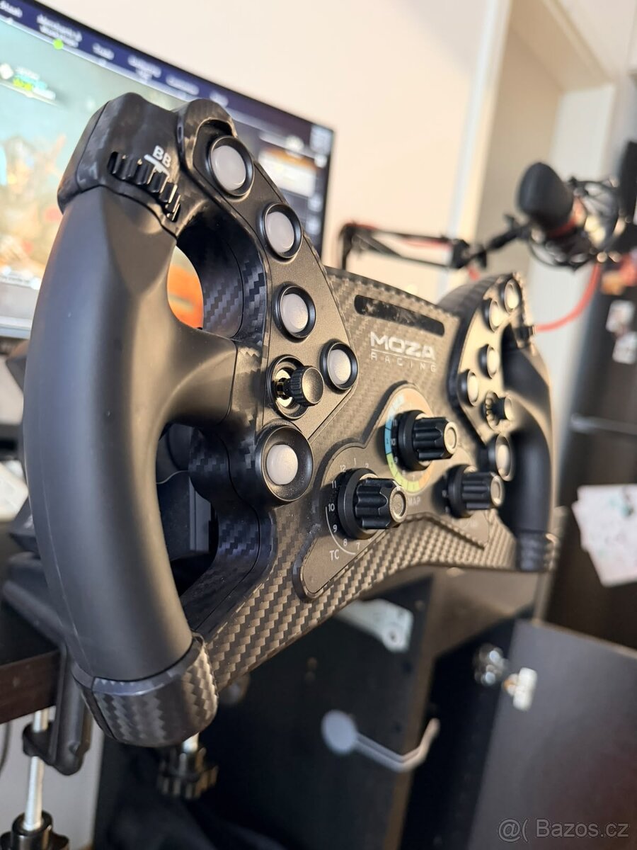 Moza R3 + Volant Moza Racing KS (PC) (RS047) hliník - 3