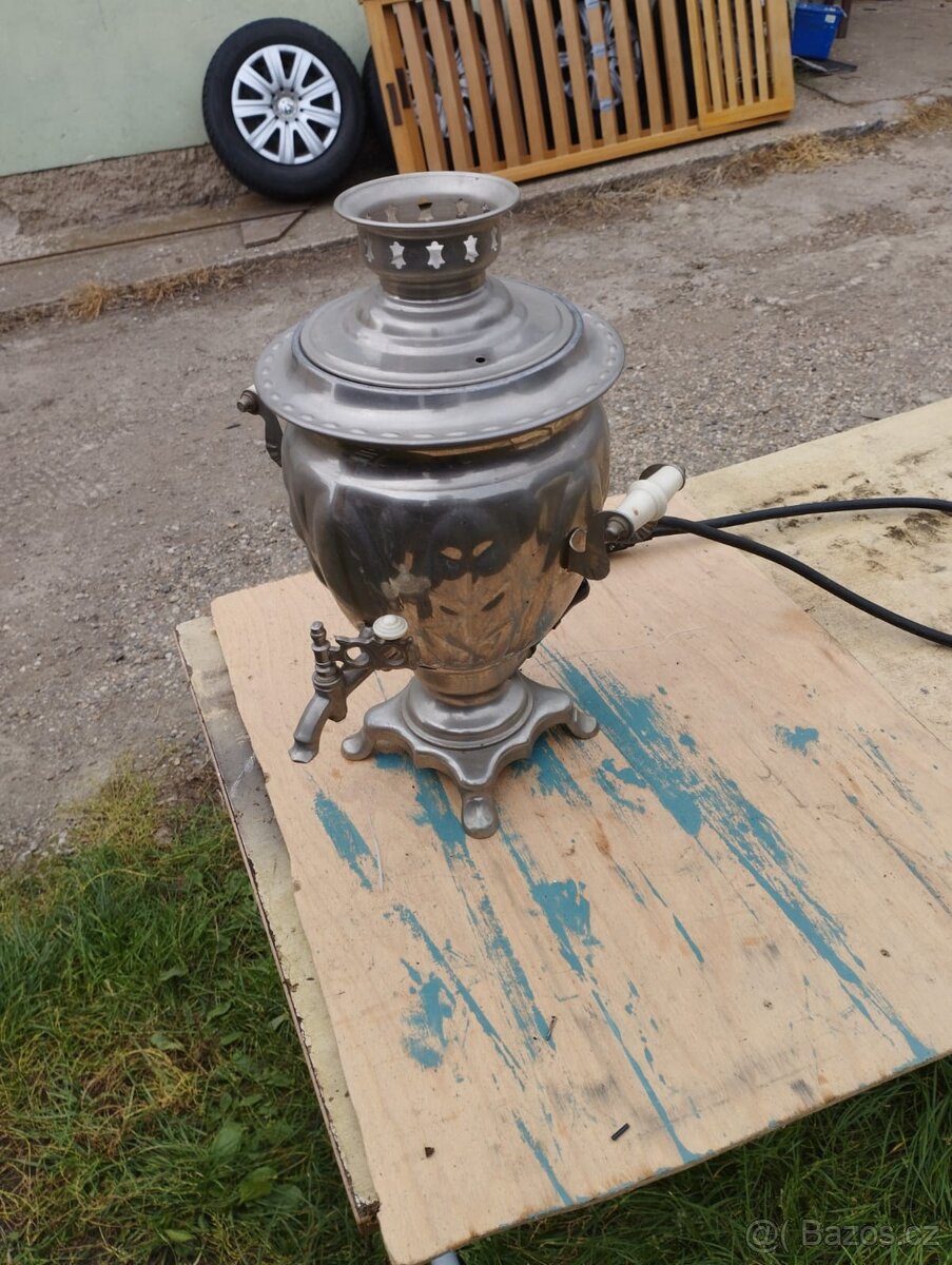 Ruský samovar alpaka - 3