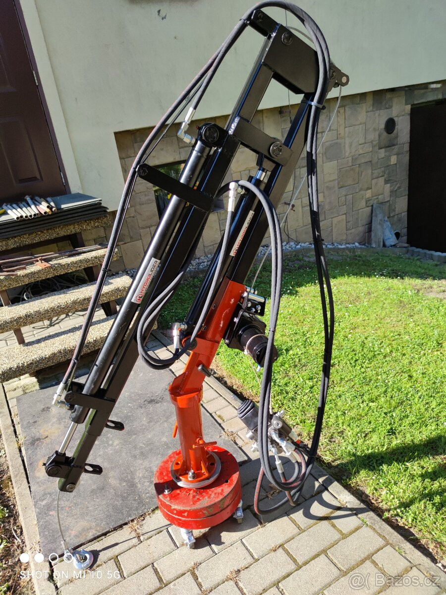 Hydraulické rameno, malotraktor, vlečka - 3