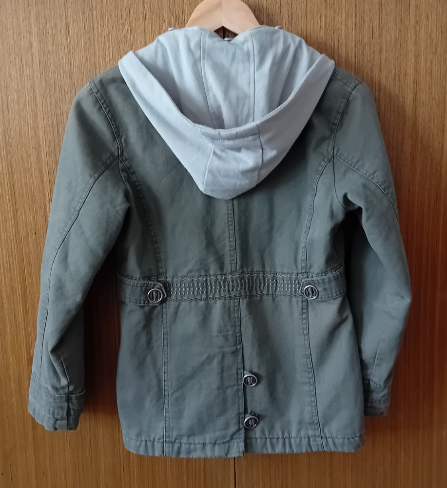 Dívčí kabátek khaki - 3